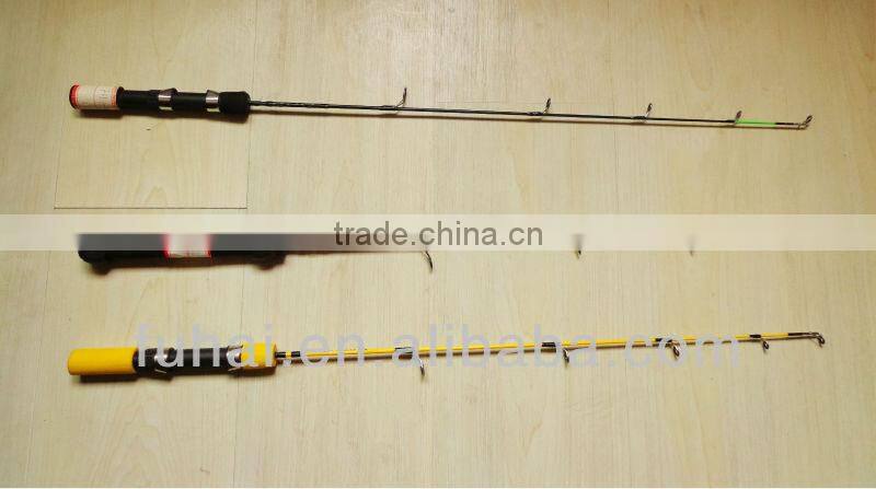 Fiberglass Pretty Ice Fishing Rod,Solid Ice Fishing Rod