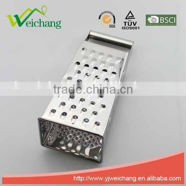 WCE7040 New products 4 sides electrolytic corrosion vegetable kitchen graters stainless steel grater