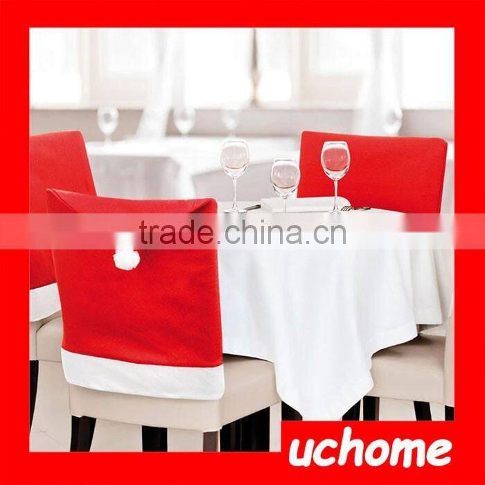UCHOME 2016 Christmas Santa Chair Cover, Xmas Chair Cover for Decoration