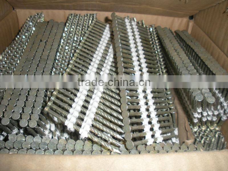 Quality first! 34degree D head paper tape nails