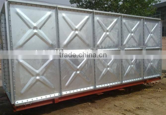Hot sale!! Dezhou Huili hot dipped galvanized steel oil storage tank
