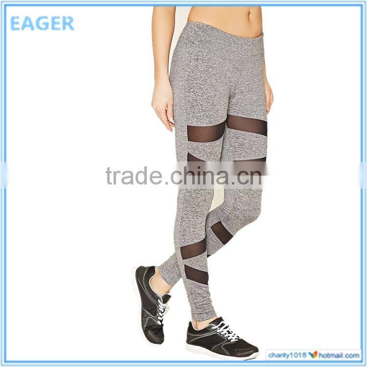 Custom fashion comfortable brown cotton new casual wide leg trousers / pants women 2016