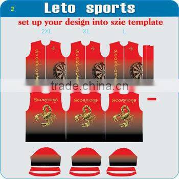 wicking high quality custom design running singlets