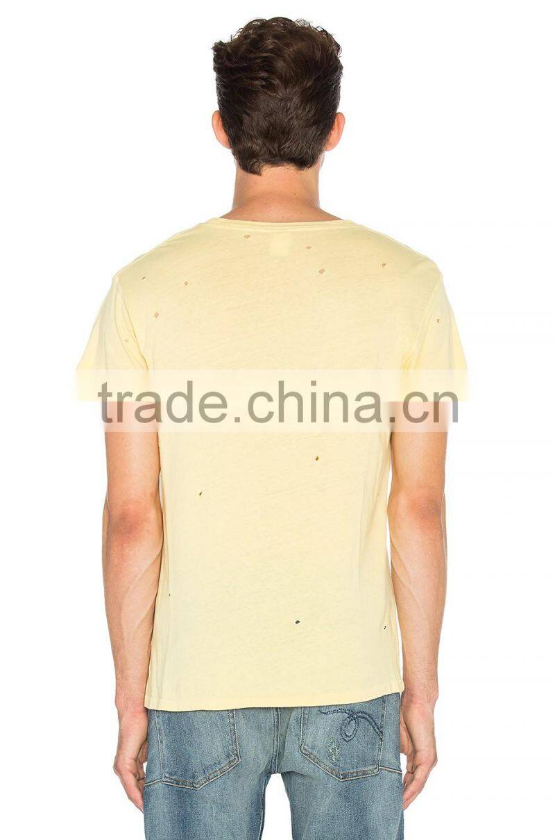 Top grade man style new design men's bamboo t-shirts wholesale
