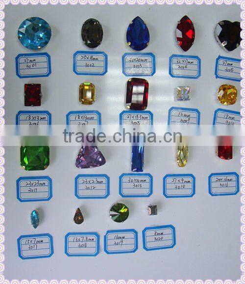 fancy crystal beads with pentagram shaped