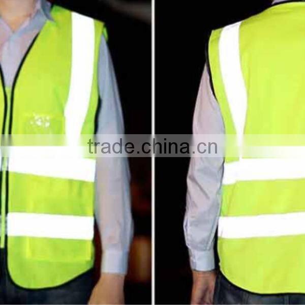 CY Reflective Vest Safety High Visibility Belt Children Clothing Vest EN471 High Reflective Safety Vest