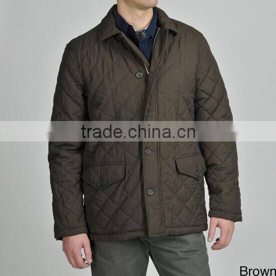 Men's Full-Length Belted Raincoat Jacket