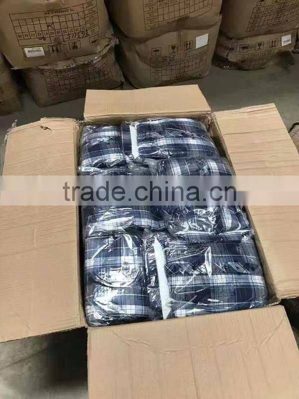 GZY men brushed plaid shirt outdoors mixed winter model stock export Europe warehouse gaungzhou stock 2017 high quality