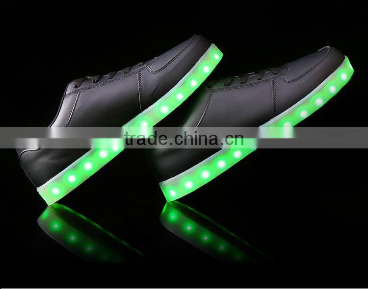 HFR-JS14 2015 wholesale cheap rubber platform customized bright light shoes