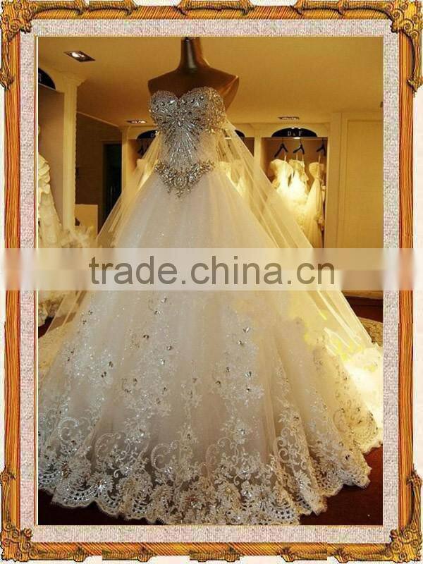 Manufactory ODM / OEM Service Offered Custom Made Wedding Dress