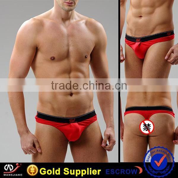 WJ Sex thong for guy man underwear sex toy photo Cotton material