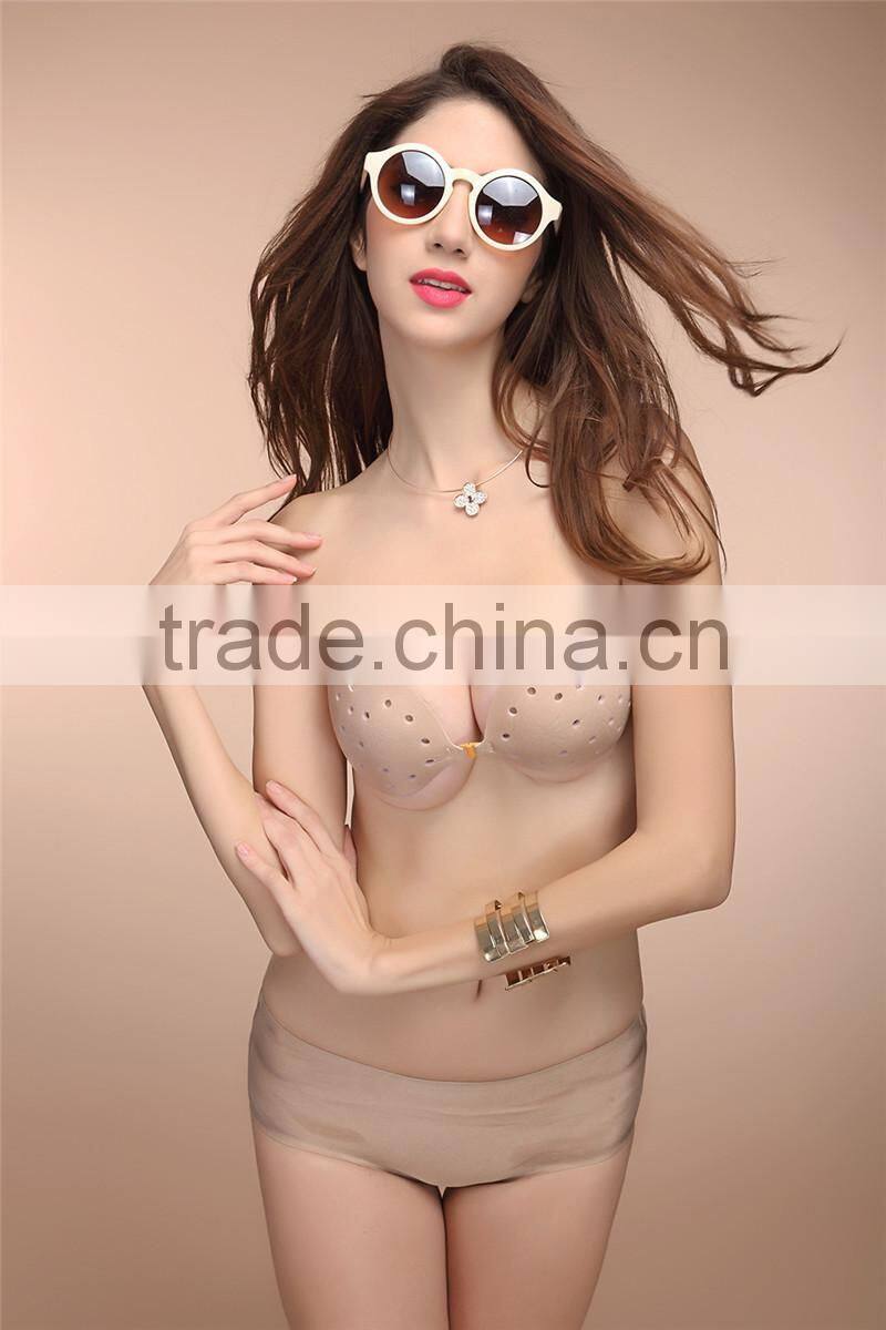 Breathable!!! Sexy hot backless & strapless shelf bra