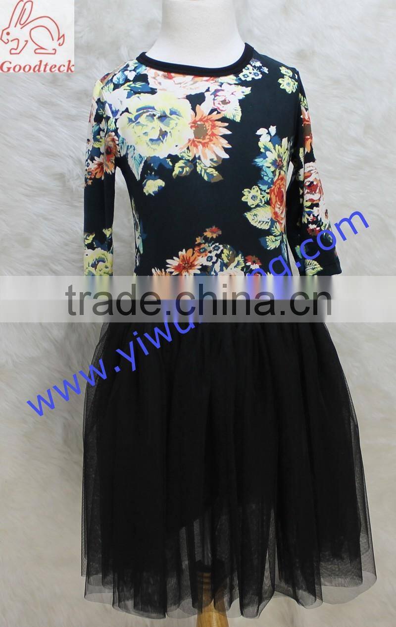 Kids Tulle TUTU Dress Girls Short Sleeve Princess Clothes Children Baby Dress Girl Clothing set