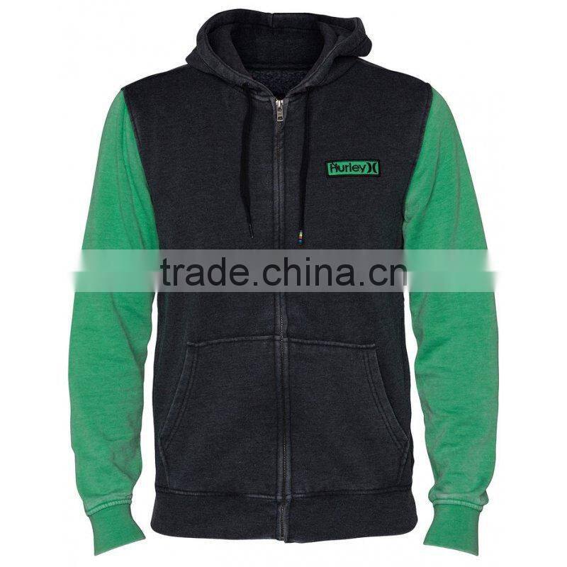 Men's contrast color jacket