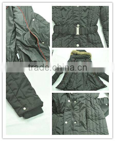 New Design Fake Fur Hooded Jacket For Women