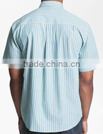 2013 latest style casual plaid shirts designs for men