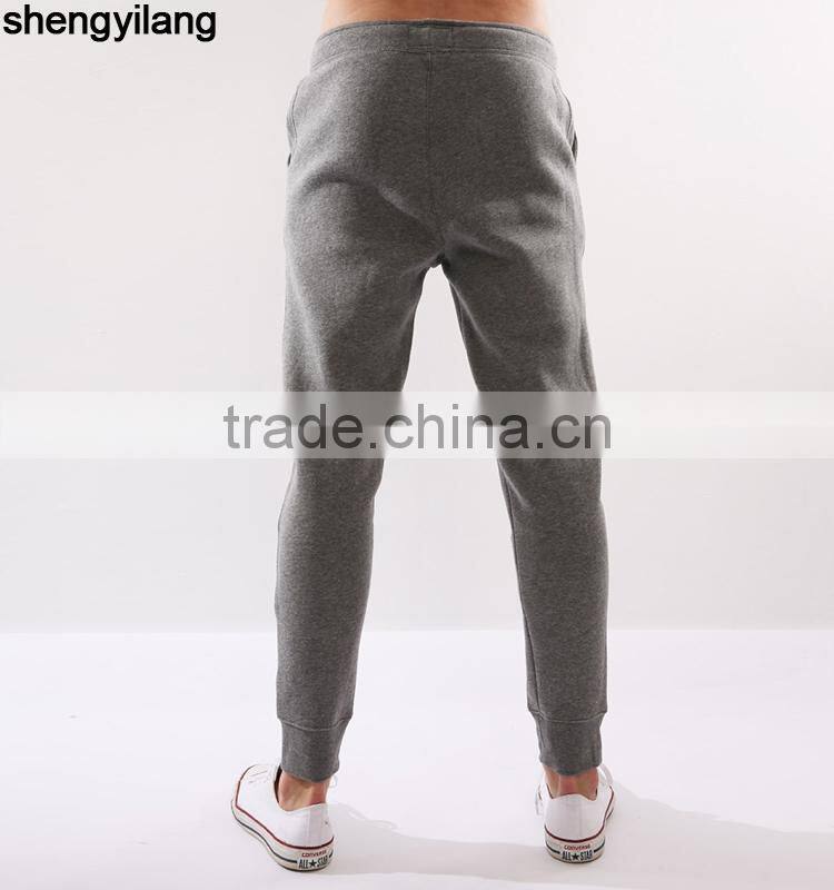 Custom high quality cotton / polyester man casual pants add your own logo track pants
