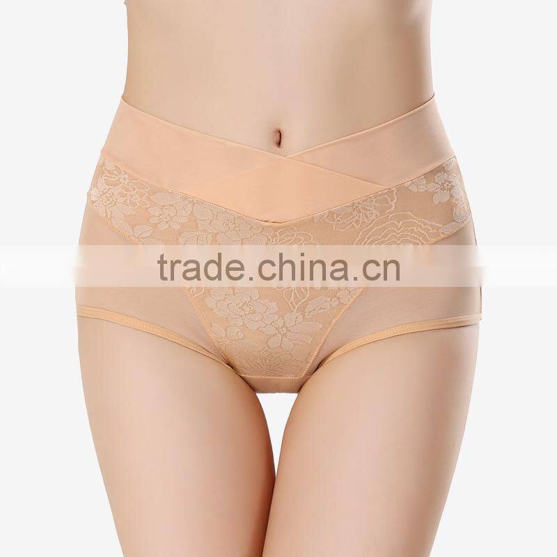 skin high waist modal jacquard period briefs panties/zdm breathable 8 color period panties underwear