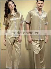 100% Sexy silk fabric bathrobe---OEKO certificate