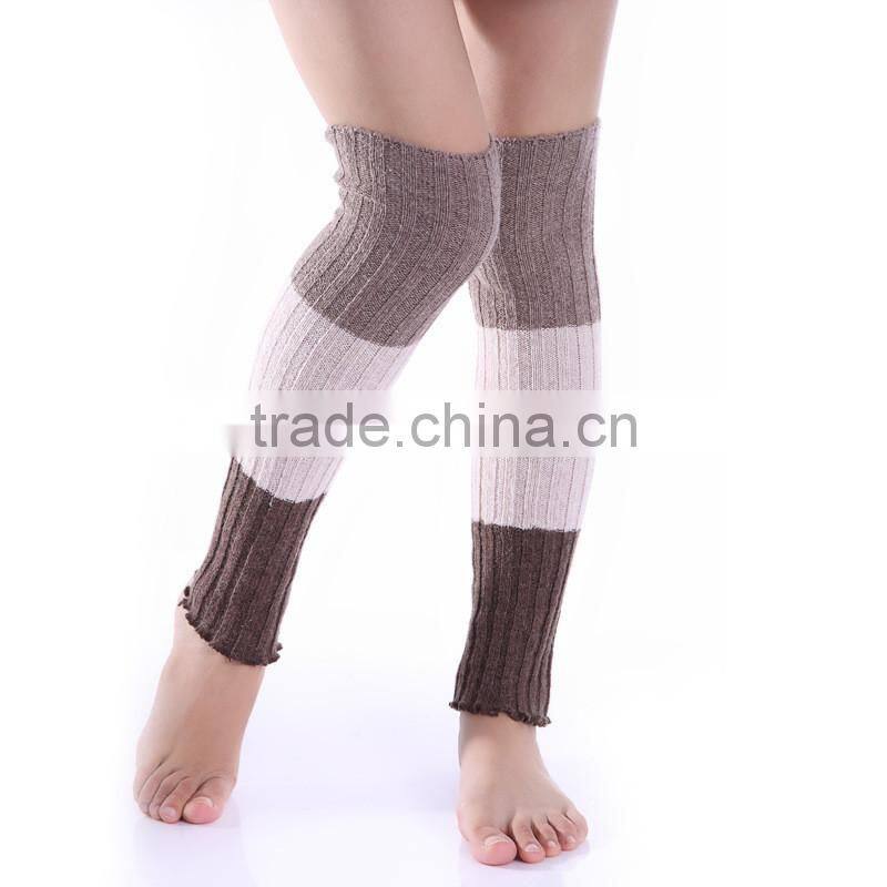 1 Pair Chic Womens Crochet Knit Leg Warmers Cuffs Toppers Boot Socks