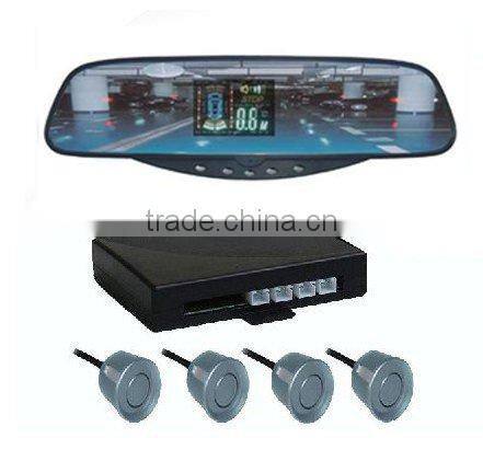 VFD display car parking sensor/Car Rear mirror/Mirror with Parking Sensor for car--RD-VFD017C4