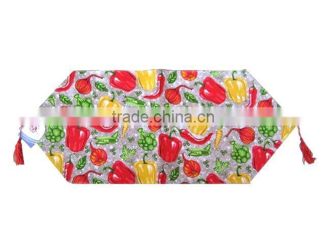 different design pepper cotton durable place mat