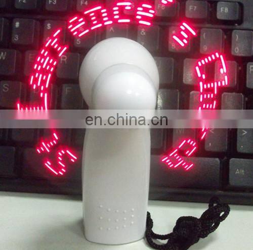 LED message fan, LED fan, hand fan for christmas decorations