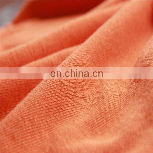 Shaoxing solid Rayon Ramie spandex jersey knit