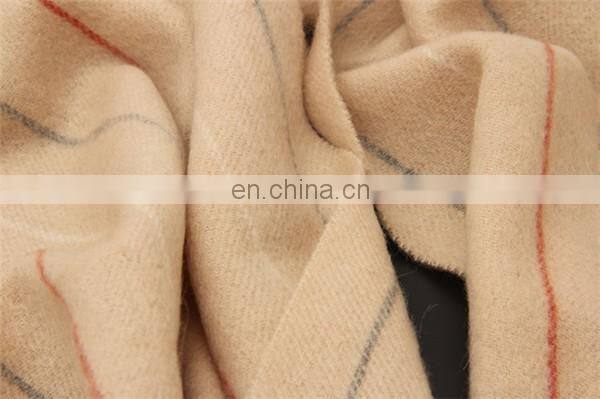 2016 Fashionable autumn Winter stripes lambs wool scarf men women long tassel infinity wool scarves shawls
