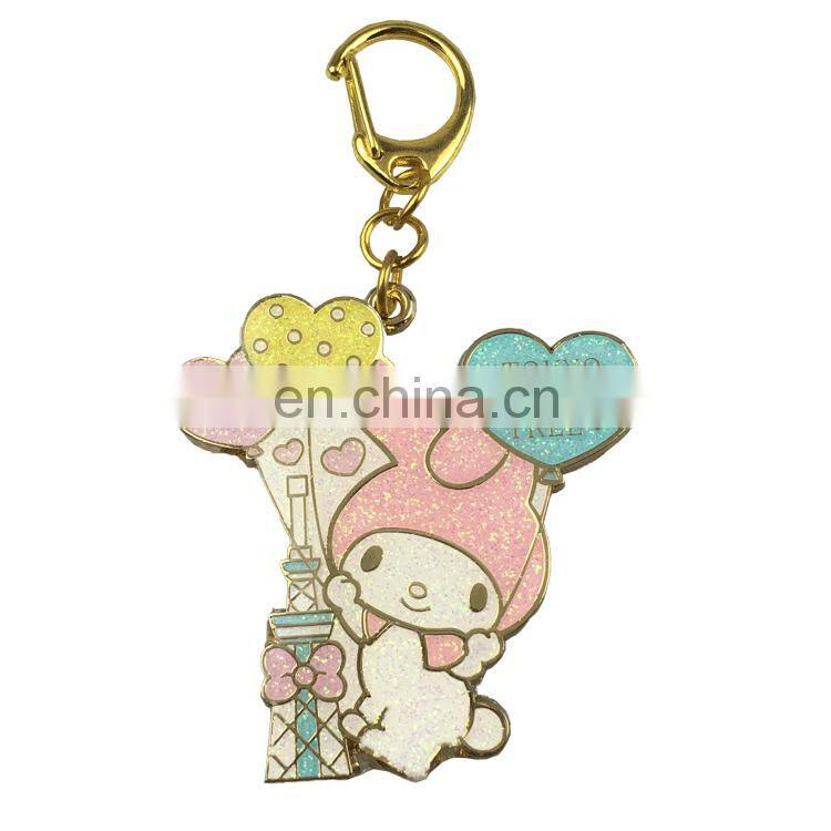 Promotional Gifts Cheap Custom Cartoon Cute Keychains For Kids
