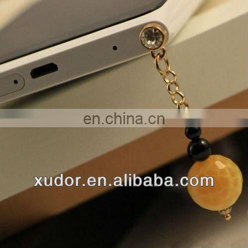 NOVELTY METAL ANTI DUST PLUG CHARM MOBILE PHONE ACCESSORIES