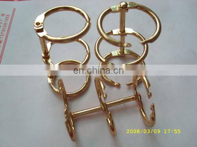 promotional price good quality loose leaf binder rings for calendar