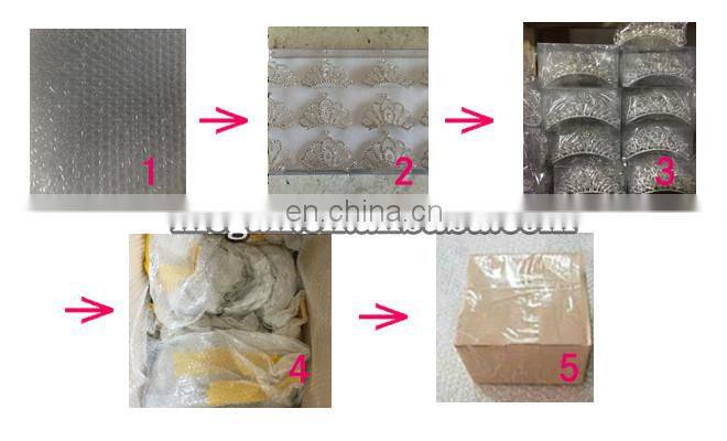 Factory Wholesale Pearl Crystal wedding bridal bulk princess Rhinestone tiaras