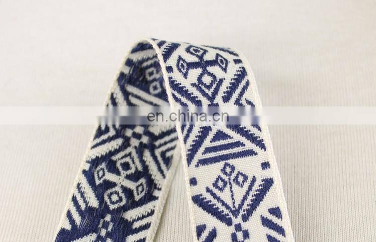 Hot sale fashionable jacquard ribbon trim wholesale