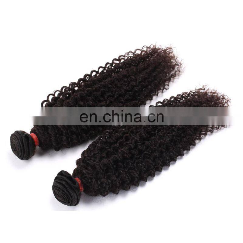 China unprocessed wholesale hair bundle weft afro kinky hair extensions