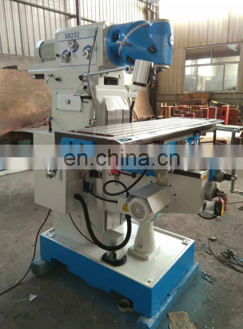 X6232 Universal Swivel Rotary Head Milling Machine price