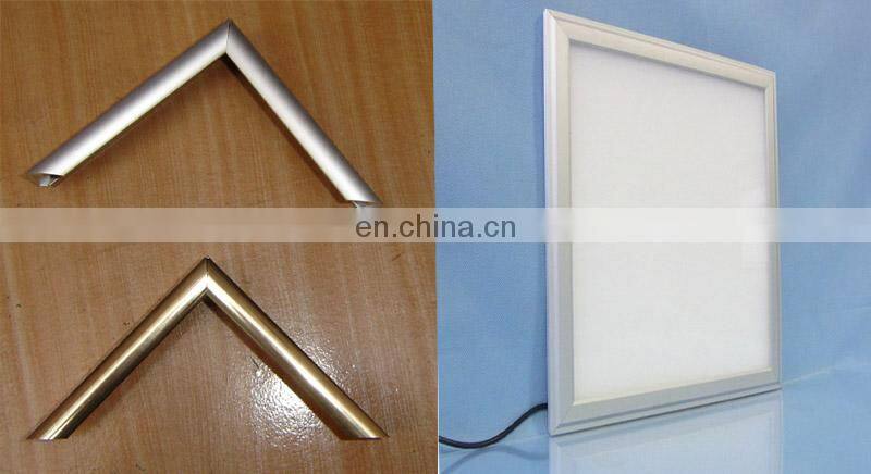 Led frame picture frame PVC aluminum 45 degree angle cutting machine