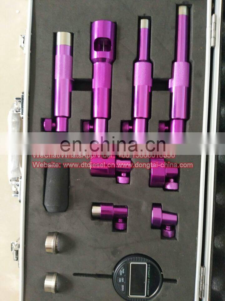 Common rail injector valve measuring tool