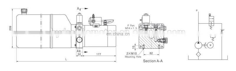 20MPa DC Hydraulic Power Pack Units
