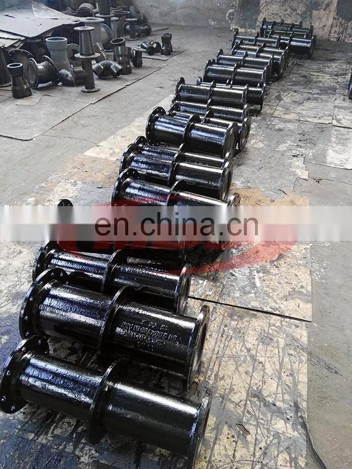 cast iron drain pipe fittings, flange spigot piece with puddle flange