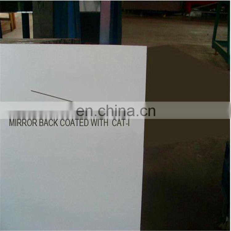 4mm safety mirror with vinyl back cat ii film