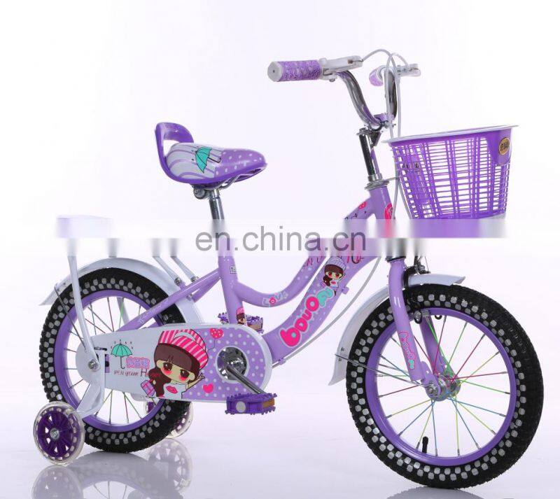 16 inch new model cheap price fashion girl bike bicycle for 6 years old children
