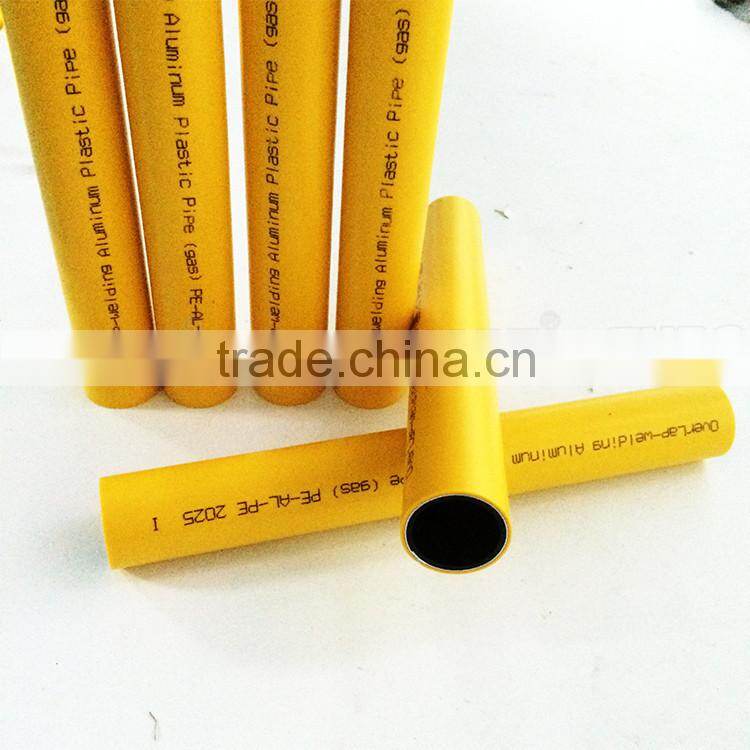 Tubomart Wholesale new style metal and plastic pipe flexible yellow pvc gas pipe with standard