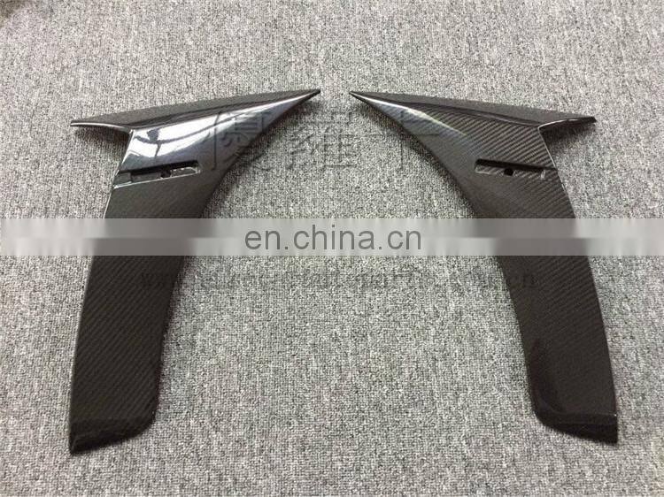 S CLASS W222 carbon finber fenders addon fit for S63 S65 B STYLE CARBON FIBER FENDERS AIR INTAKES