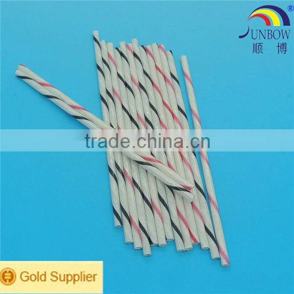Polyamide paper tubing for motor leading cable