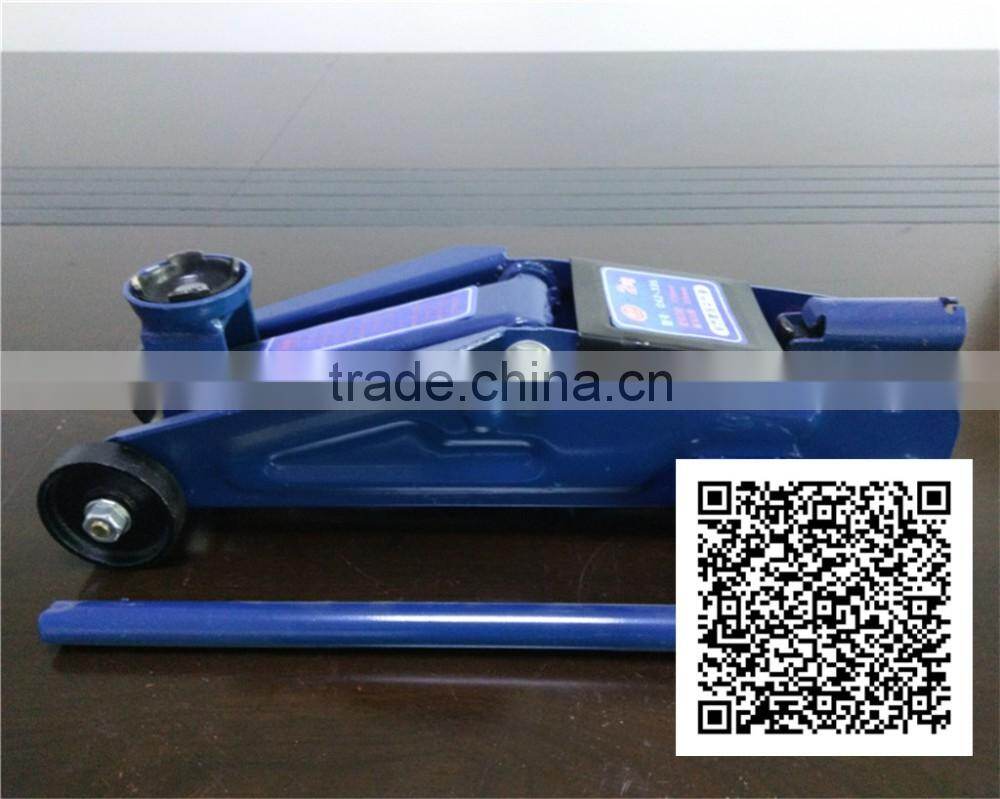 2016 arrival hot selling in China famous brand name Xingnuo 2-ton capacity blue colored vehicle floor jack