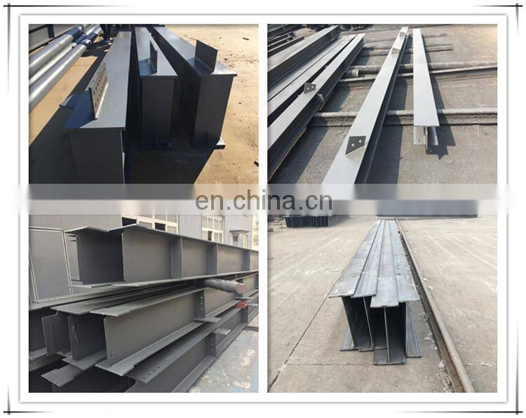 China industrial steel frame steel structure prefabricated steel building