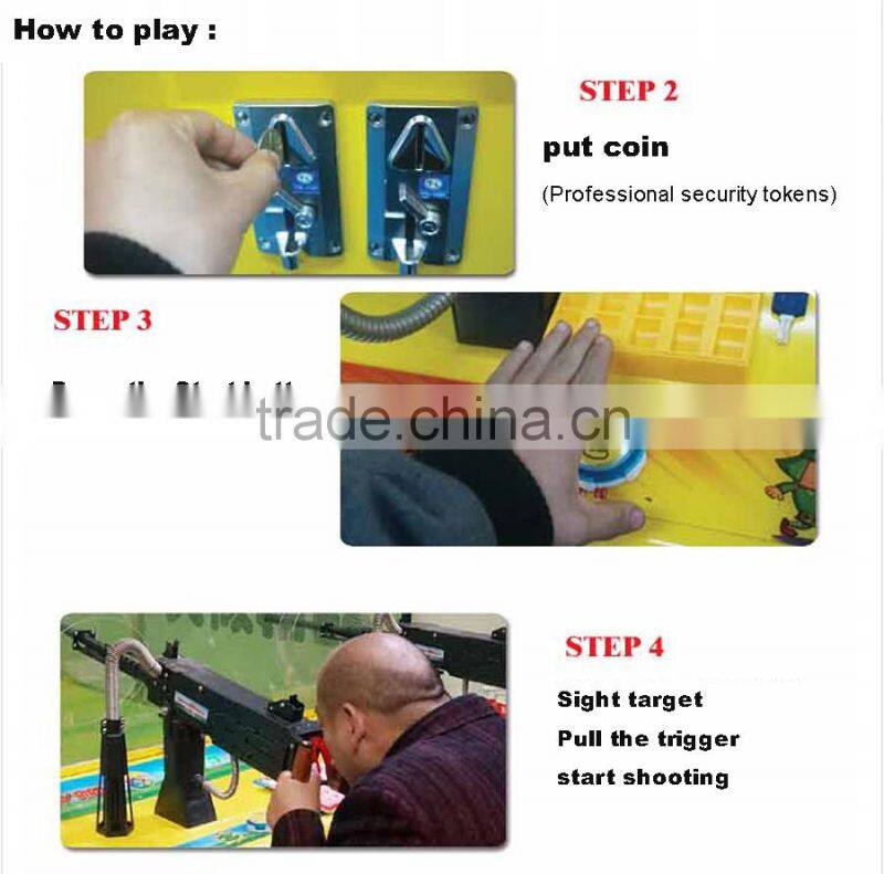 2016 better simulator shooting gun arcade game machine