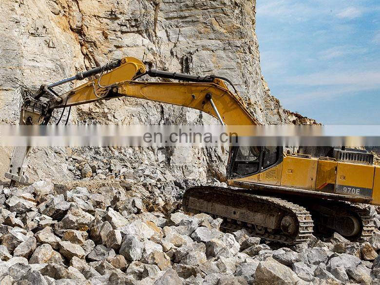 496kN 90tons 5.6m3 bucket largest crawler excavator 990F with 2806 IIIN engine