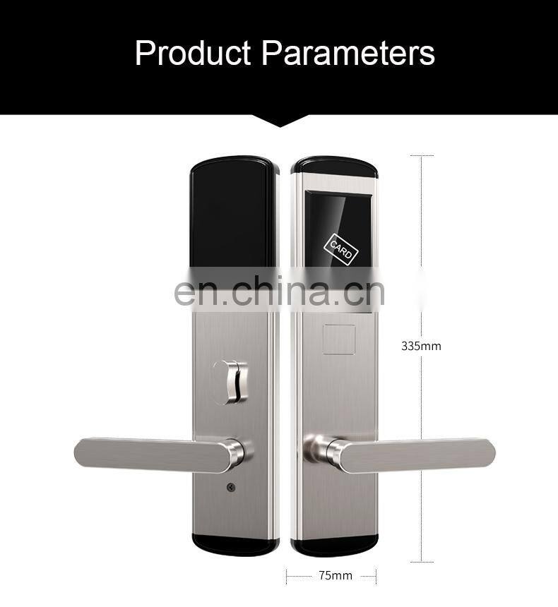 European Security And Protection Secure Gate Locks For For Outward Opening Doors Rfid Home Hotel Lock Security System